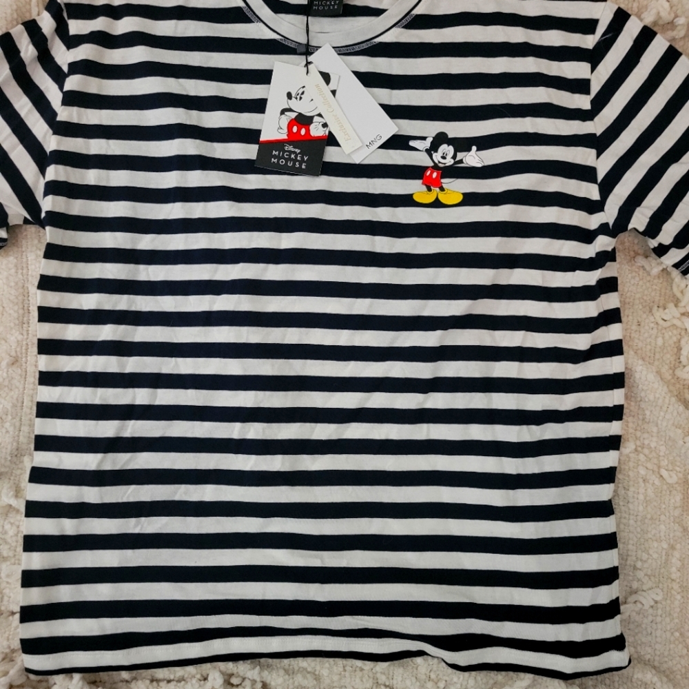 Mickey Stripped Shirt NWT